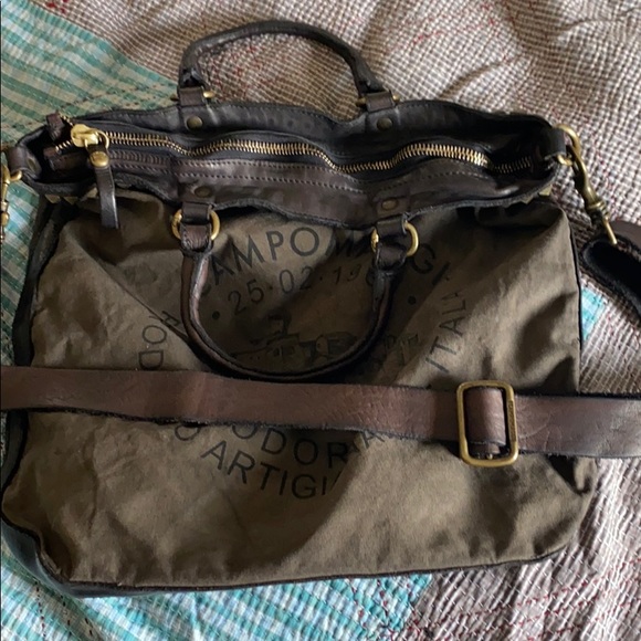 Campomaggi Handbags - Canvas Tote Crossbody